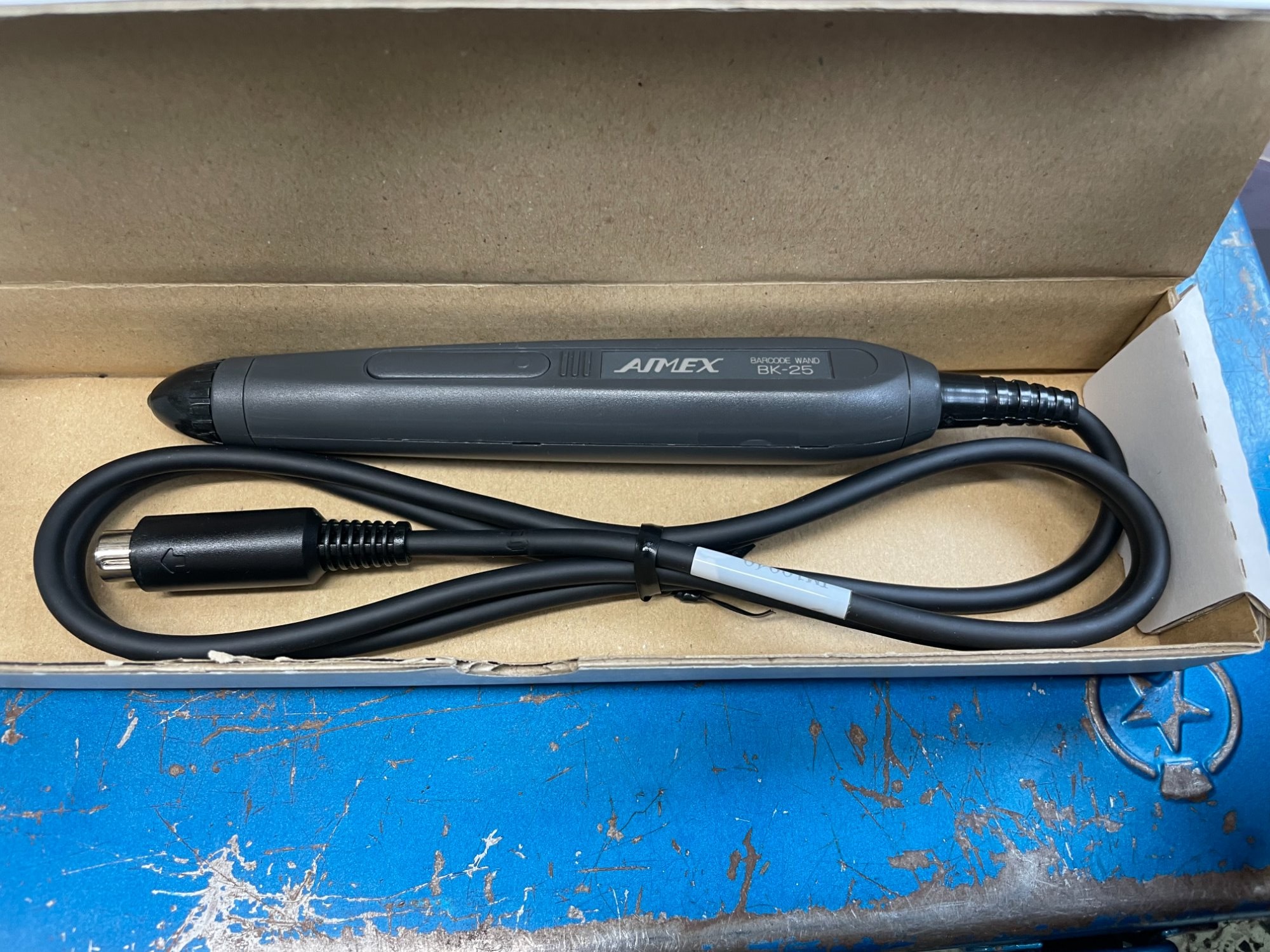 ジャノメ刺繍機EM-120 バーコードペン AIMEX BK-25 東京精機