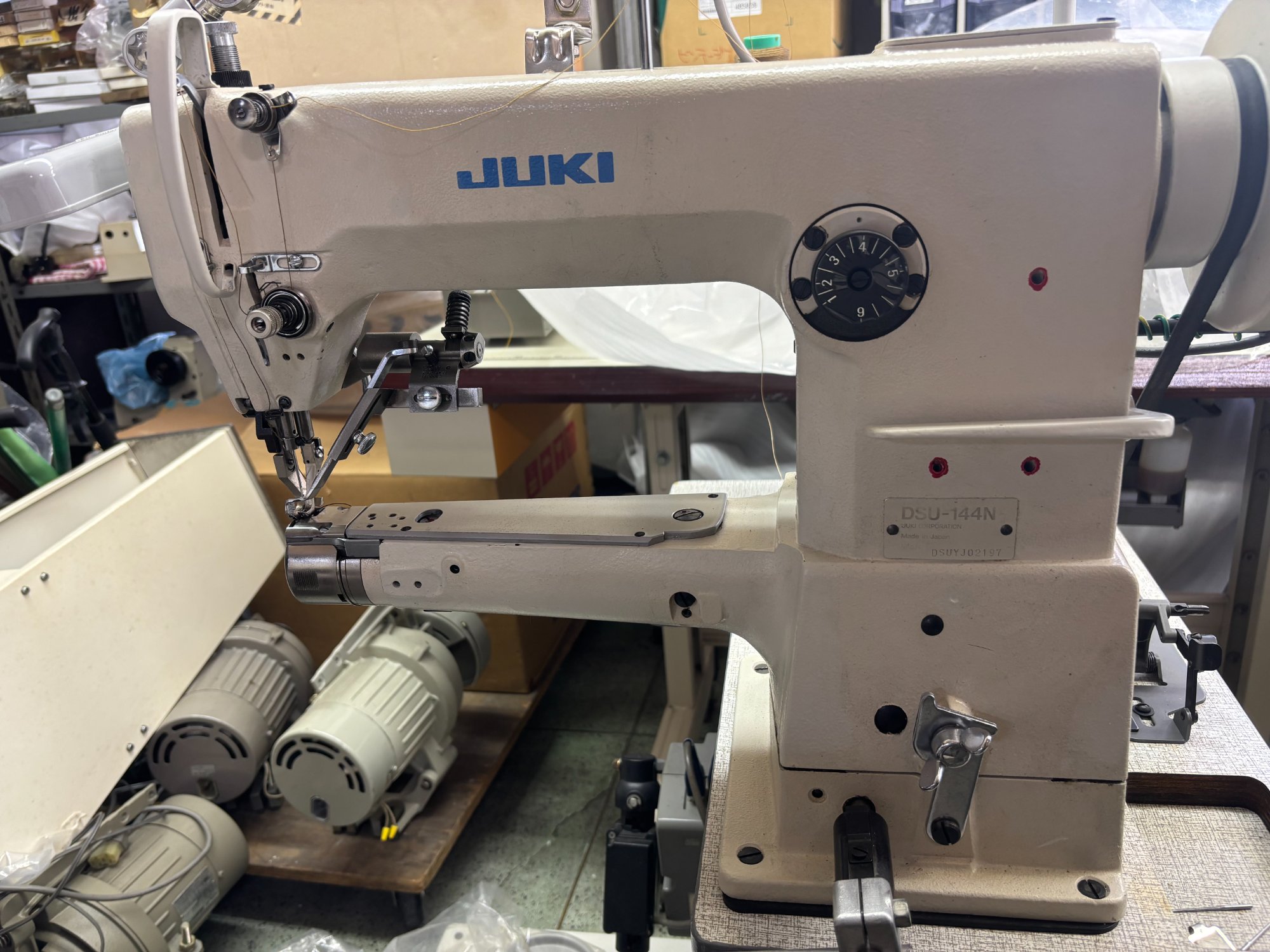 JUKI DSU-144N 本縫い 中古工業用ミシン 東京精機 台東区