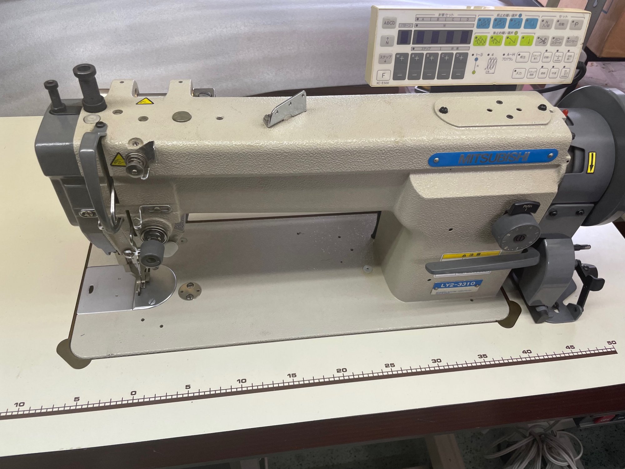 MITSUBISHI LY2-3310 本縫い 中古工業用ミシン 斜め 東京精機 台東区